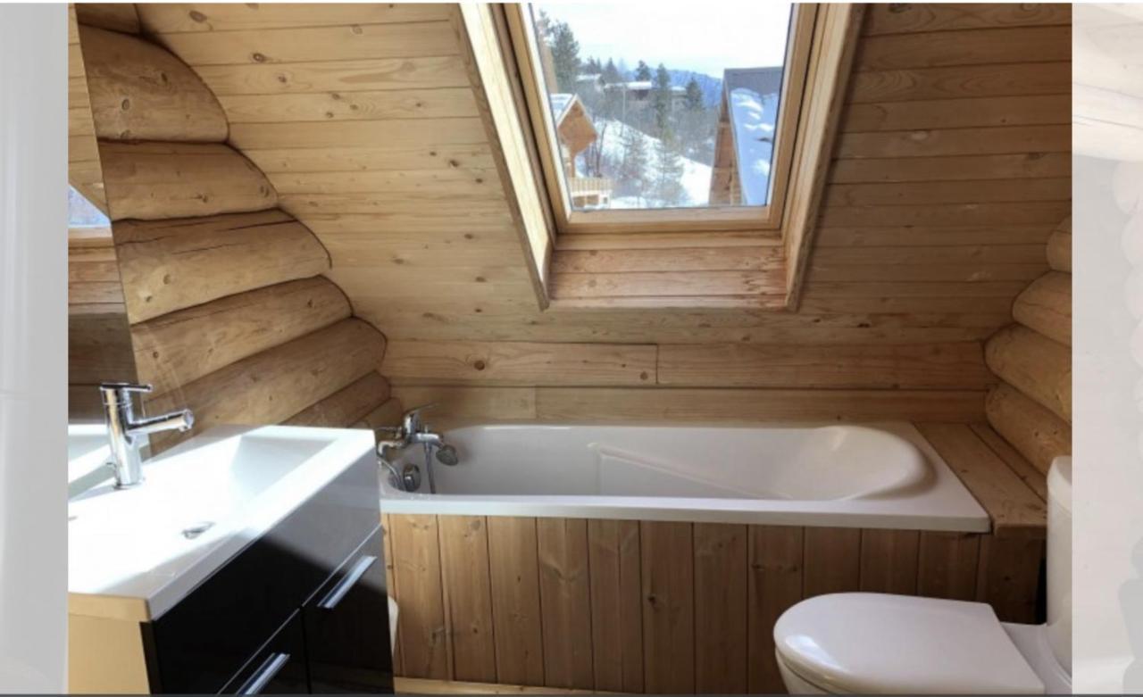 Chalet Les Pins Blancs Allos Eksteriør billede